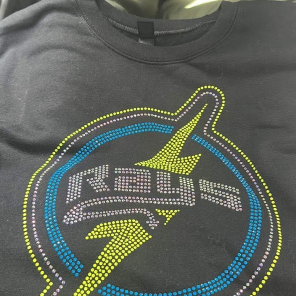 Stingray Allstars Electric rhinestone sweatshirt